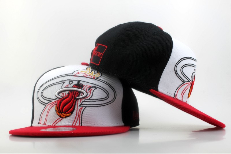 NBA Miami Heat NE Snapback Hat #202